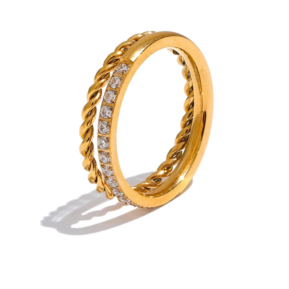 comprar todo dia-Anel de Zircônia Cúbica Delicada para Mulheres, Corrente Redonda Dupla, Anel Dourado, Impermeável, Jóias Baratas Diárias, Bijoux, 2024
Anéis zircônia Feminino,
Anel Ajustável,
Joias,
Anel Ajustável corrente zircônia,
Anel Regulável de zircônia,
Anel 18k,
Banhado a Ouro,
Revestido a Ouro,
Anel prateado, 
Anel de Prata,
Comprar todo dia, 
Loja comprar todo dia,
Anel comprar todo dia,
Aço inoxidável,
brilhante,
Dourado,
Prata,