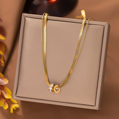 Colar de dupla camada em aço inoxidável para mulheres, pingente de cristal, corrente de clavícula, joia festa, moda
Colar zircônia Feminino,
Colar Ajustável,
Joias,
Colar Ajustável corrente zircônia,
Colar Regulável de zircônia,
Colar 18k,
Banhado a Ouro,
Revestido a Ouro,
Colar prateado, 
Colar de Prata,
Comprar todo dia, 
Loja comprar todo dia,
Colar comprar todo dia,
Aço inoxidável,
brilhante,
Dourado,
Prata,
Colar Duplo,
Colar cristal,
Colar de Ouro,
Colar de Prata,
Colar com Zircônia Cúbica
Colar Flor