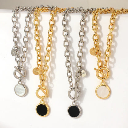 Aensoa ouro prata cor acrílico redondo pingente colares para mulher grosso corrente toggle fecho punk colar jóias femininas
Colar zircônia Feminino,
Colar Ajustável,
Joias,
Colar Ajustável corrente zircônia,
Colar Regulável de zircônia,
Colar 18k,
Banhado a Ouro,
Revestido a Ouro,
Colar prateado, 
Colar de Prata,
Comprar todo dia, 
Loja comprar todo dia,
Colar comprar todo dia,
Aço inoxidável,
brilhante,
Dourado,
Prata,
Colar Duplo,
Colar cristal,
Colar de Ouro,
Colar de Prata,
Colar com Zircônia Cúbica
