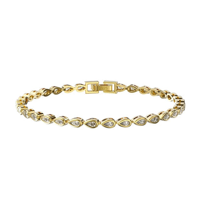 Pulseira Comprar Todo Dia Joias em Prata 925 com Zircônia jóias espumante 4mm pulseira de tênis original certificado real 925 prata esterlina forma oval pulseiras de diamante pulseira sb154