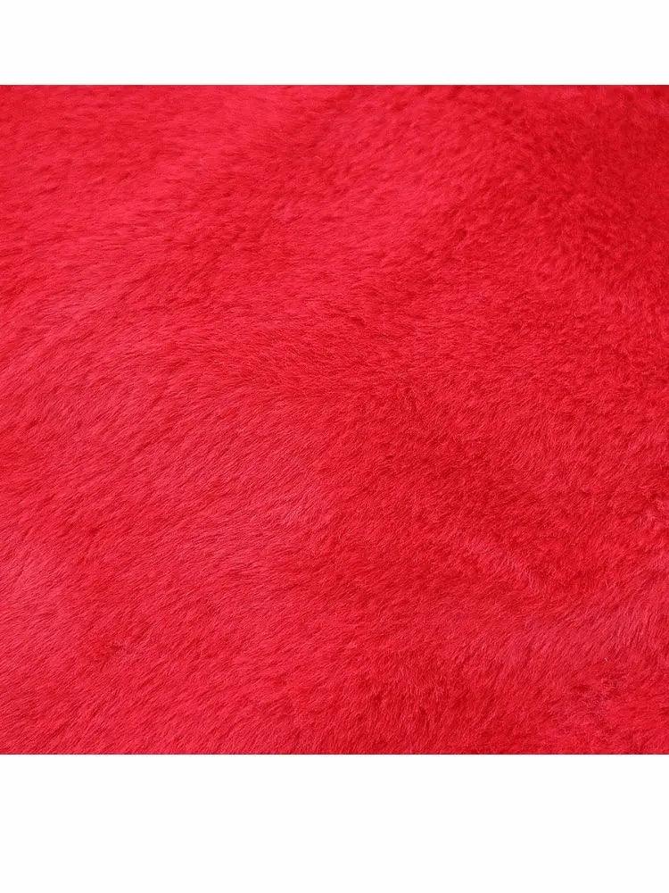 Saia para Árvore De Natal de Veludo Pelo Alto Vermelho 90cm - Comprar Todo Dia